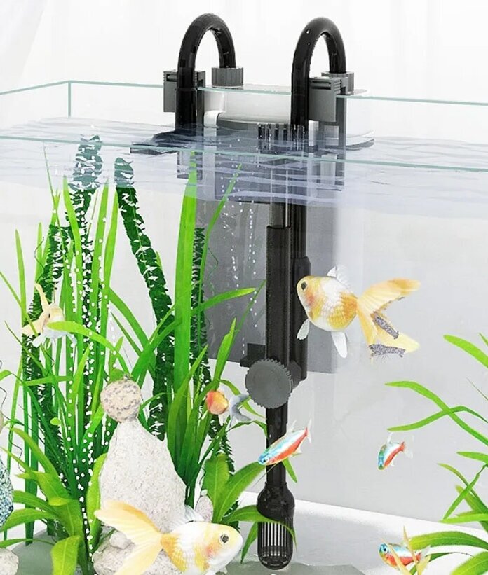 Фильтр для аквариума внешний 500 л.ч 7 Вт / Навесной аквариумный фильтр XBL-500 - фотография № 3