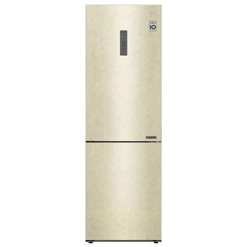 Холодильник LG DoorCooling+ GA-B459CEWL, бежевый