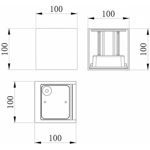 Outdoor Настенный светильник (бра) Maytoni Outdoor O572WL-L20W3K
