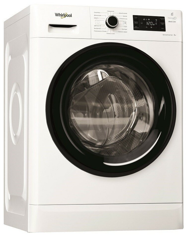 Стиральная машина Whirlpool BL SG8108 V, белый - фотография № 1