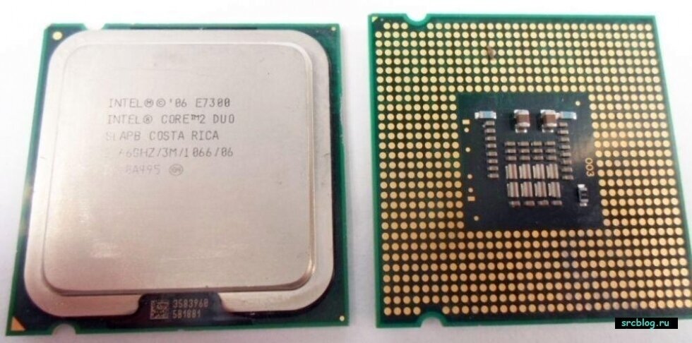 Процессор Intel Core 2 Duo E7300 Wolfdale LGA775 2 x 2667 МГц