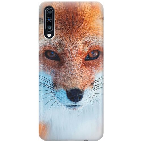 фото Силиконовый чехол на samsung galaxy a70 / a70s / самсунг а70 / а70 эс с принтом "спокойный лис" gosso