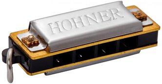 Губная гармошка Hohner Mini Harp 125/8 (M915058) C, серебристый