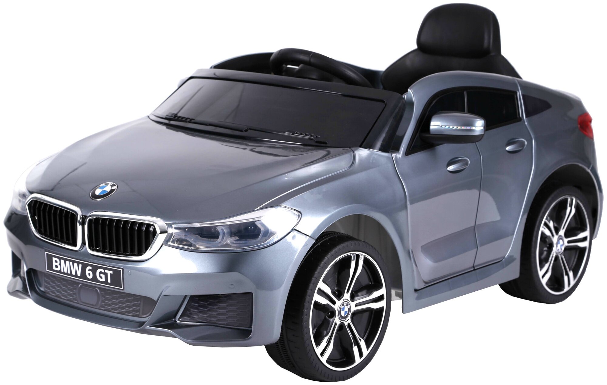 RiverToys Автомобиль BMW 6 GT JJ2164, серый глянец