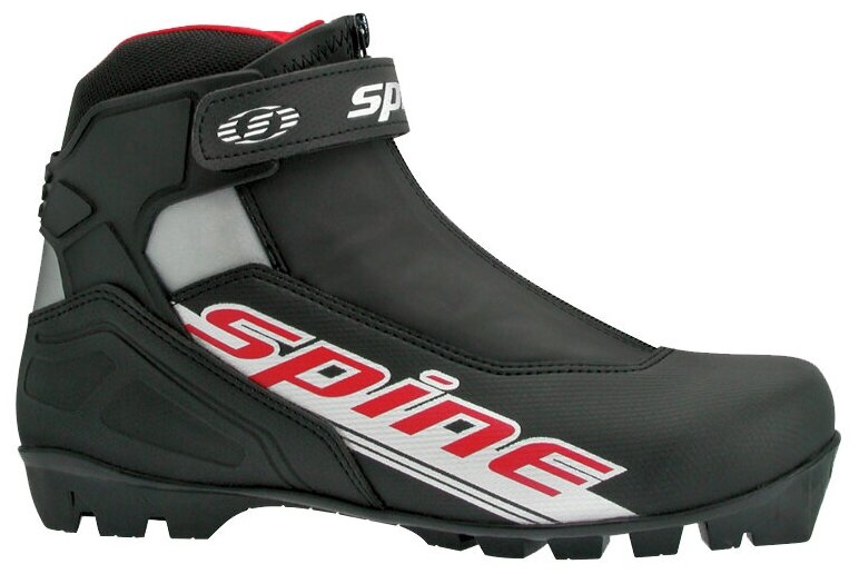 Лыжные ботинки Spine X-Rider 254 NNN (черный/красный) 2020-2021 46 EU