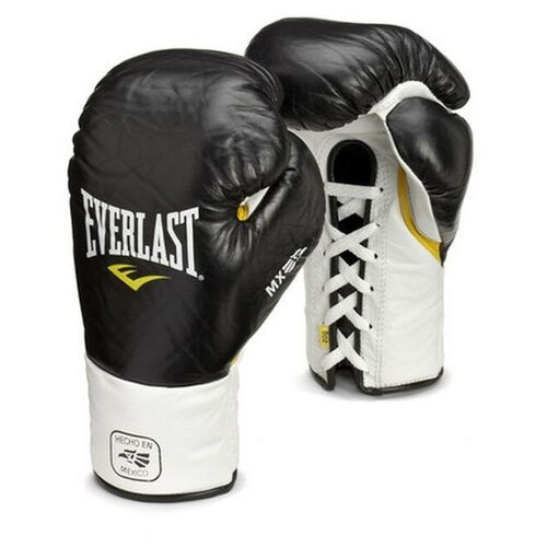 Перчатки боевые Everlast MX Pro Fight 10oz черные боксерские перчатки everlast перчатки боевые everlast mx pro fight красные 8 унций