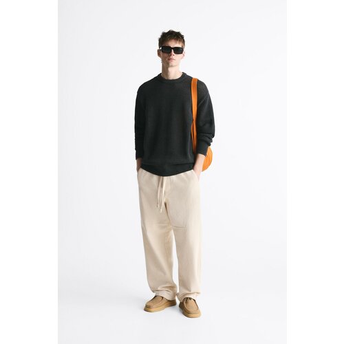 фото Текстурный свитер zara