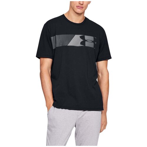 фото Футболка under armour fast left chest 2.0 short sleeve t-shirt черный sm 1329584-001