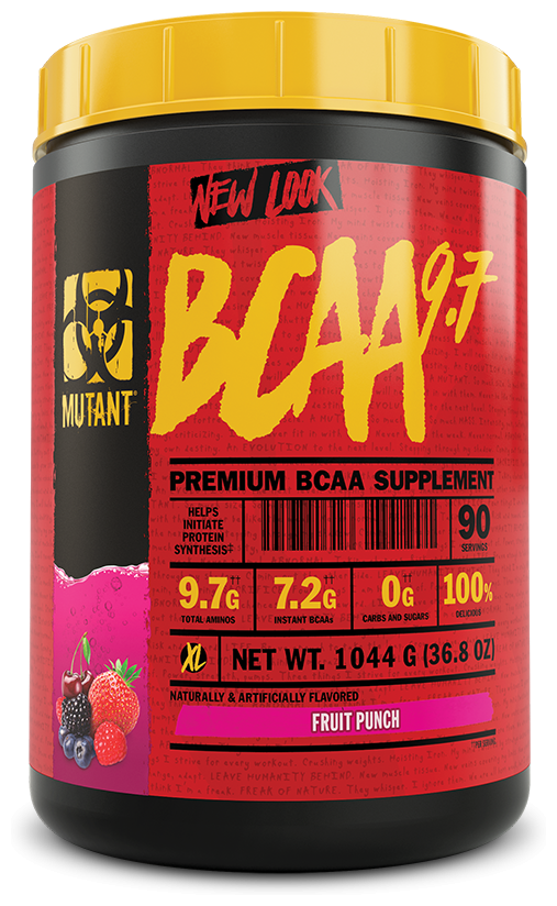 Аминокислоты и BCAA для спорсменов Mutant BCAA 9.7 Fruit Punch 36,8 oz