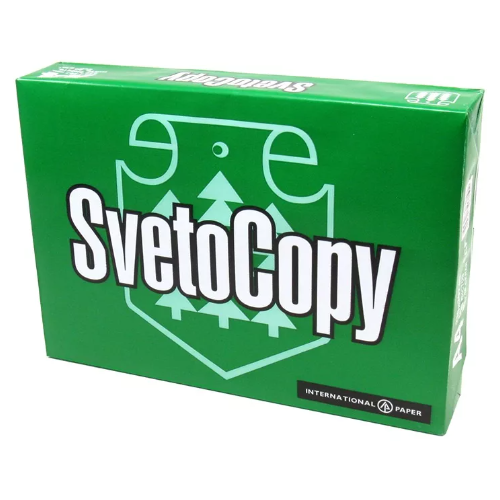 Бумага офисная/ для принтера А4 SVETOCOPY CLASSIC 500 л бумага офисная для печати для принтера svetocopy а4 1500 листов