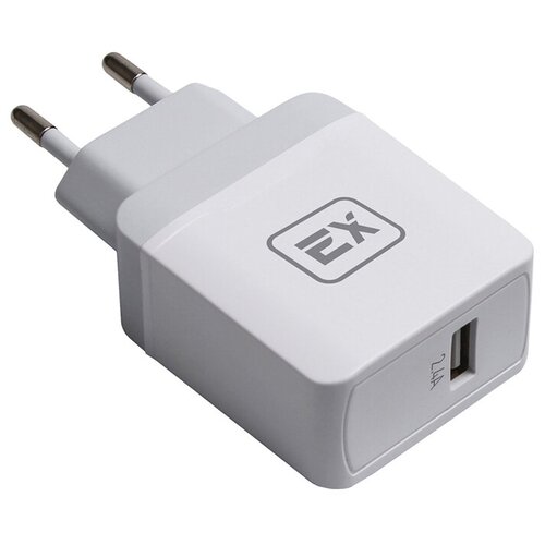 фото Зарядное устройство для телефона 1usb 2.4a exployd sonder ex-z-435 qc3.0 white