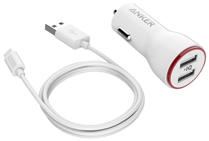 Автомобильная зарядка PowerDrive ANKER - фото №1