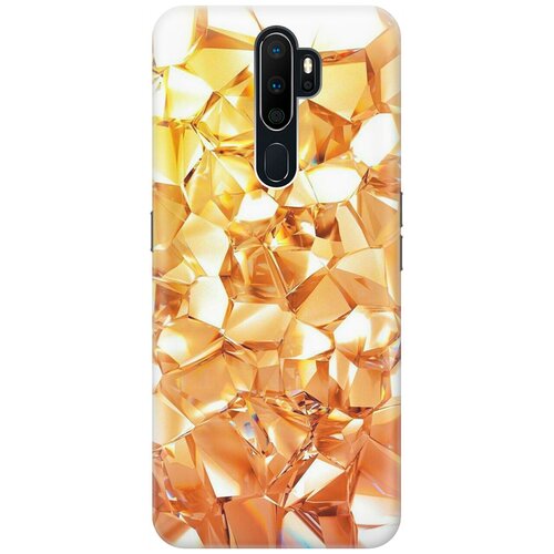 фото Re:pa накладка transparent для oppo a5 2020 / a9 2020 с принтом "янтарные камни"
