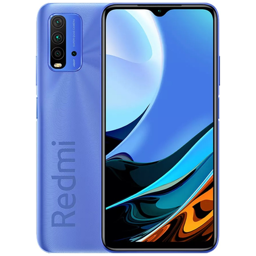 фото Смартфон xiaomi redmi 9t 4/128gb nfc, twilight blue