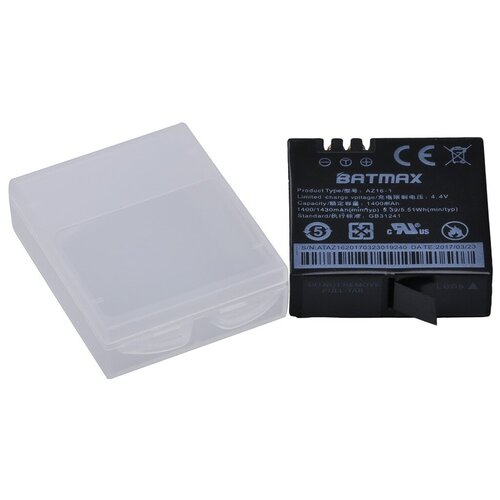 Аккумулятор Batmax AZ16-1 для экшн камер Xiaomi YI 4K/4K+