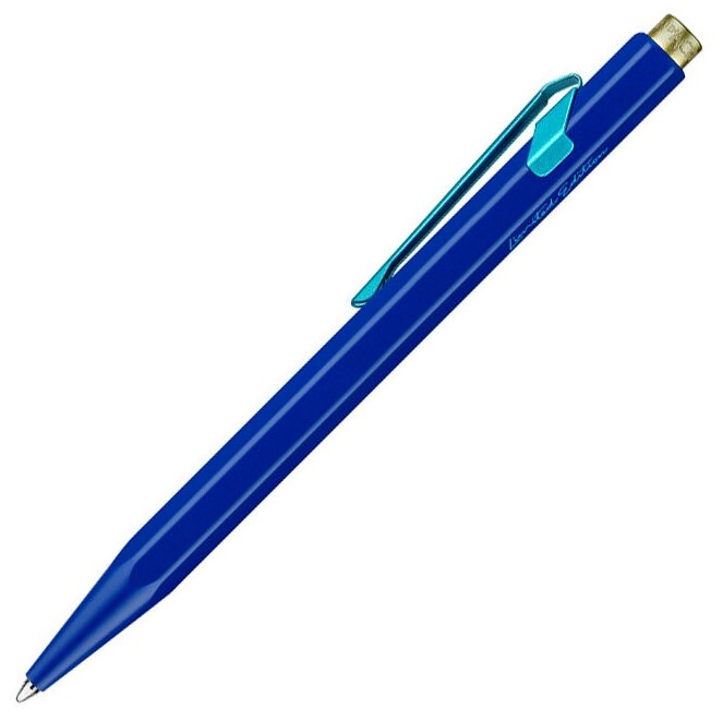 Шариковая ручка Caran d'Ache Office 849 Claim Your Style Blue (849.545)