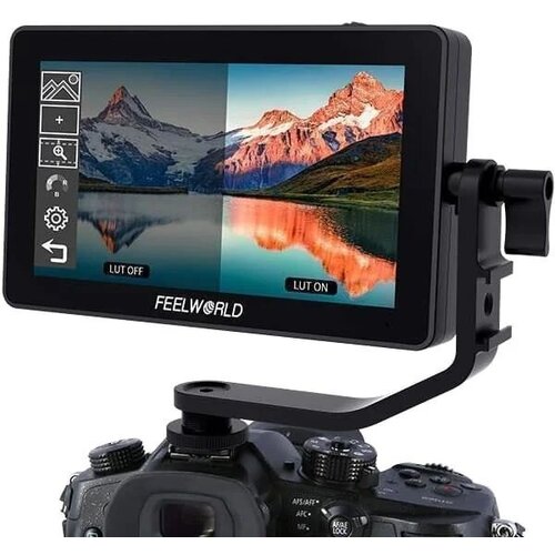 Накамерный монитор Feelworld F6 Plus V2 3D LUT Touch Screen 6 1292000₽