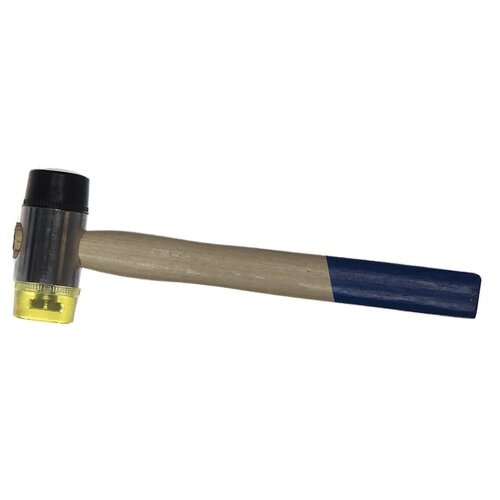 Рихтовочный молоток (45 мм, деревянная рукоятка) кобальт 249-495