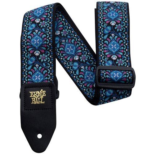 фото Ernie ball 4097 jacquard indigo orchid ремень для гитары