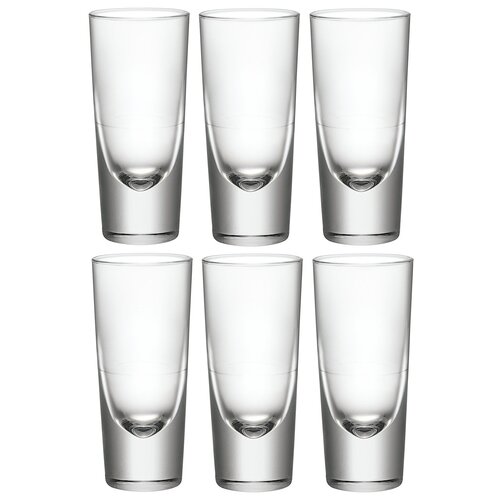 фото Набор рюмок/стопок 6 шт. высоких 135 мл bistro bormioli rocco 156739b45021990