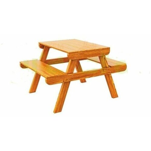 фото Детский столик для дачи igragrad деревянный