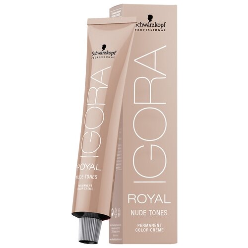 Schwarzkopf Professional Royal крем-краска Nude tones, 6-46 темный русый бежевый шоколадный, 60 мл