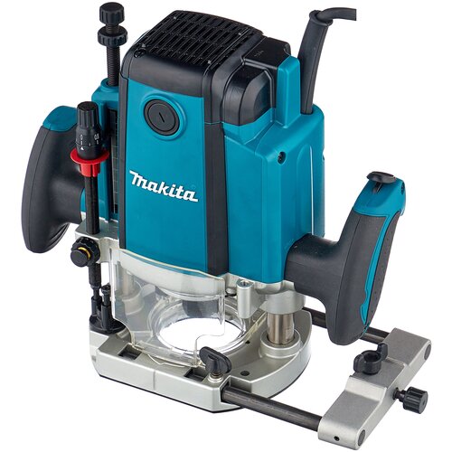 Фрезер Makita RP1800F, 1850 Вт бирюзовый вертикальный фрезер makita rp1800f 1850 вт бирюзовый