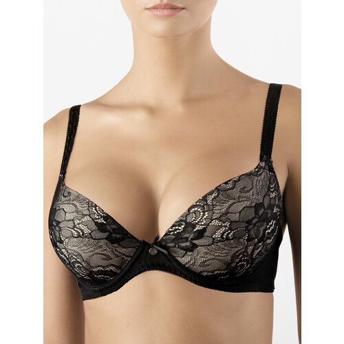 фото Бюстгальтер v.o.v.a., размер 80a, черный