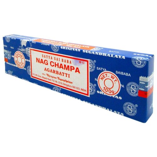 Благовоние NagChampa Satya 100г благовония satya nag champa наг чампа 10г 8 палочек