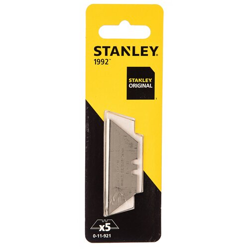 набор сменных лезвий stanley 0 11 219 18 мм Набор сменных лезвий STANLEY 1992 0-11-921, 19 мм, (5 шт.)