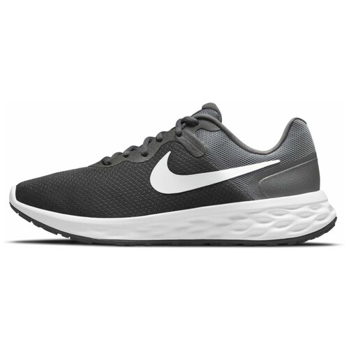 Кроссовки NIKE Revolution 6, демисезон/лето, воздухопроницаемые, размер 10.5, черный