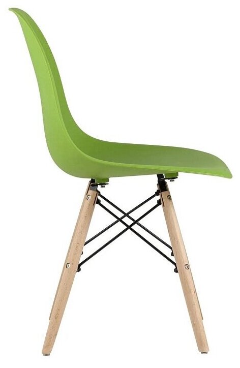 Комплект стульев RIDBERG DSW EAMES (2 шт., материал сиденья: полипропилен, цвет зеленый) - фотография № 10