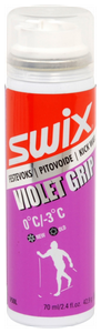 Мазь держания SWIX Violet Liquid (аэрозоль, жидкая) (0°С -2°С) 70 ml.