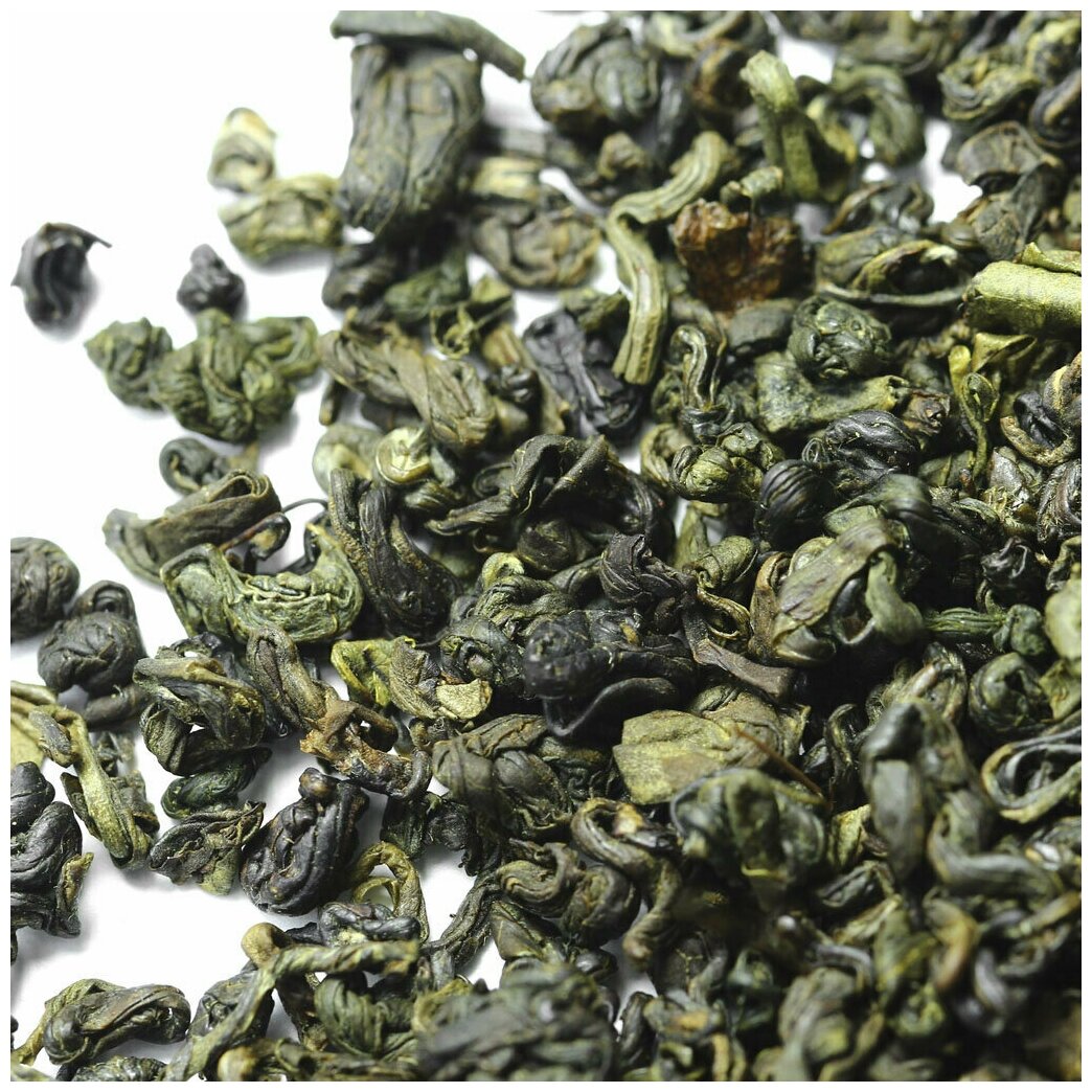 Чай зеленый Ганпаудер Молочный, 250 г - фотография № 2