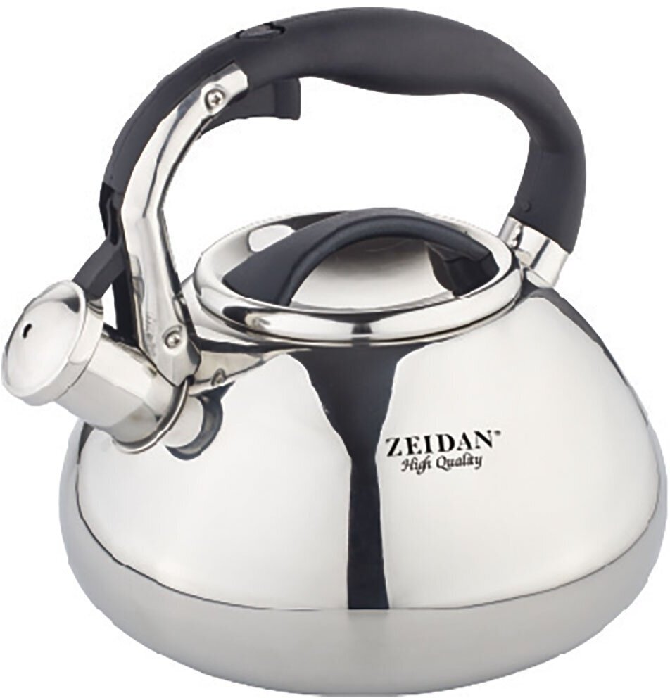 Чайник со свистком Zeidan из нержавеющей стали для всех видов плит 3,2 л - фотография № 1