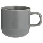 Чашка для эспрессо cafe concept 100 мл темно-серая - изображение