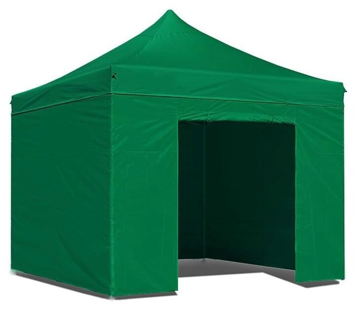 Helex Тент-шатер быстросборный Helex 4321 3х2х3м полиэстер зеленый - фотография № 20