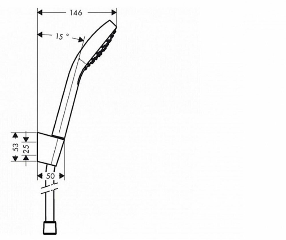 Душевой гарнитур Hansgrohe - фото №10