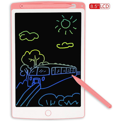 Планшет для рисования с ЖК-дисплеем, 8,5 дюйма розовый