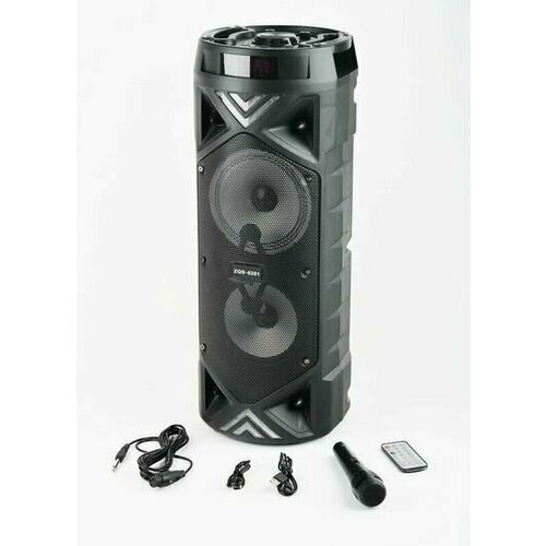 ОЕМ Портативная акустическая колонка ZQS-6201 черная арт55013228 1379900₽