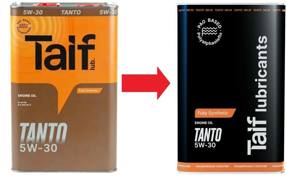 Моторное масло TAIF Tanto 5W-30 SN GF-5 4л