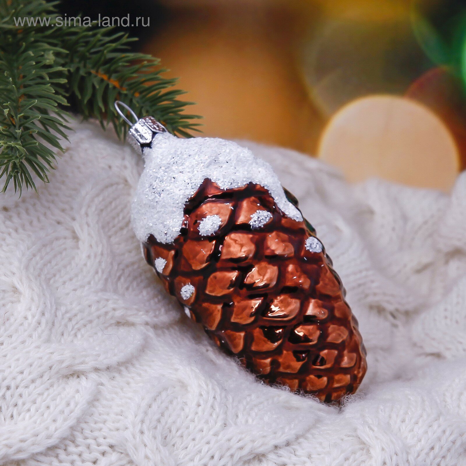 Фигурка "Шишка кедровая" арт. C1520 — фото 1