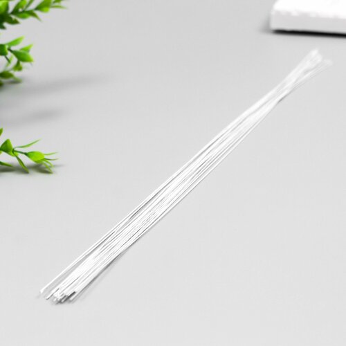 Проволока для творчества Белая набор 20 шт 055 мм 36 см 367₽