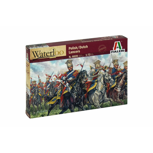 сборная модель italeri солдатики american infantry 6060ит Сборная модель Italeri Солдатики Polish - Dutch Lancers (Napoleonic Wars) (6039ИТ)