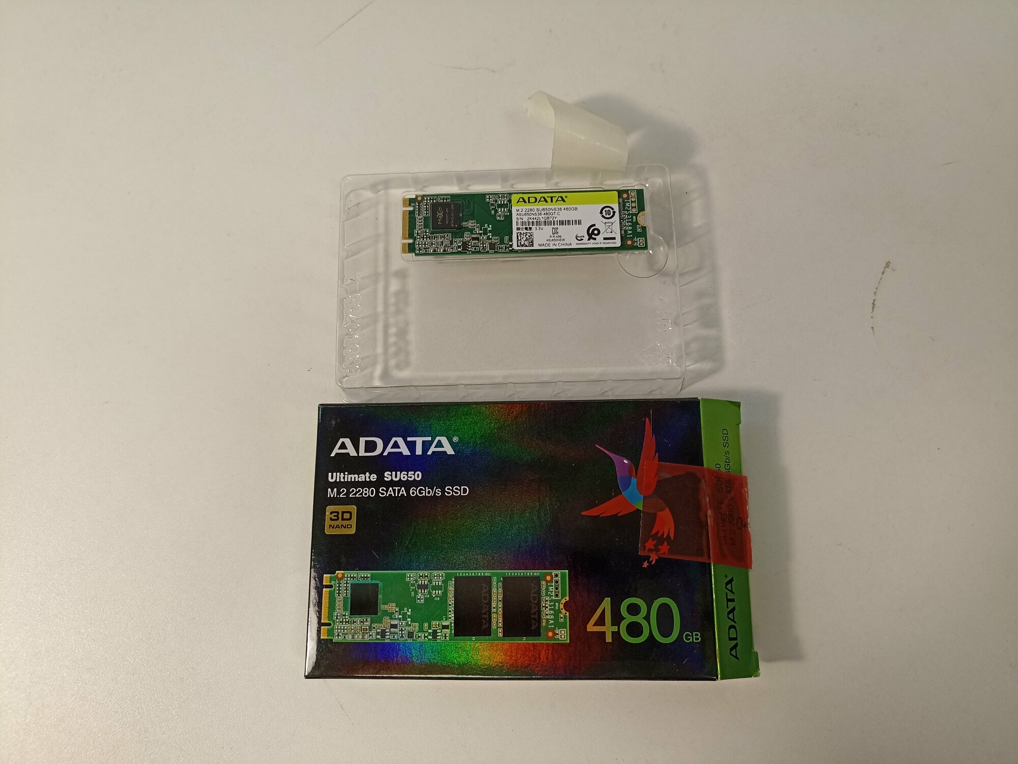 A-Data Ultimate SU650 480GB ASU650NS38-480GT-C - фото №4