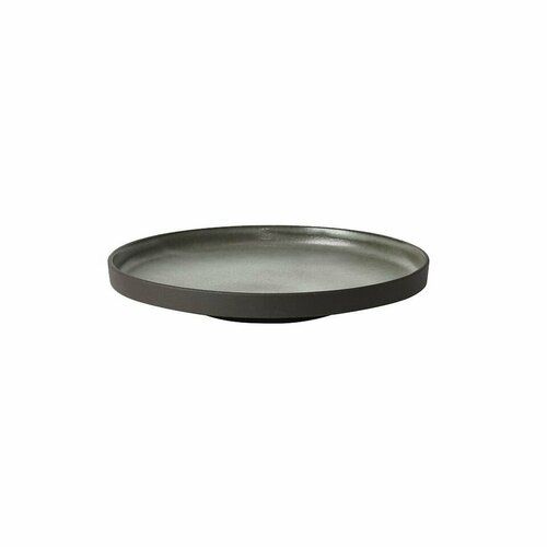 Тарелка ROOMERS TABLEWARE Stockholm, 20.5 см, каменная керамика, цвет коричневый (L9356-P3CELADON) коричневый, темный, коричневый