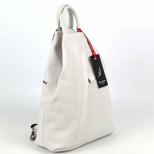 фото Рюкзак sergio valentini sv-5690 вайт, фактура гладкая, белый