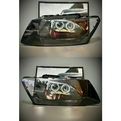 Стекла для фар для Audi Q5 2008 - 2012 (комплект )