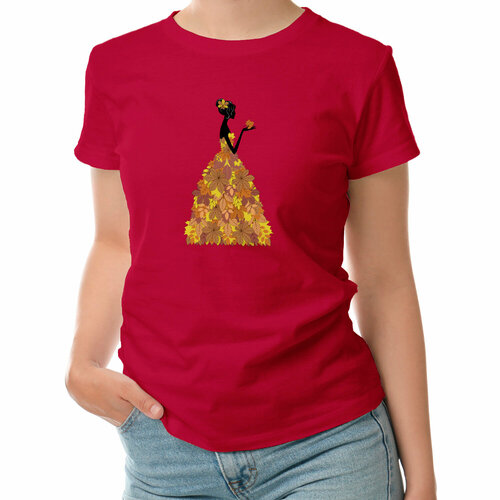 фото Футболка roly, размер s, красный