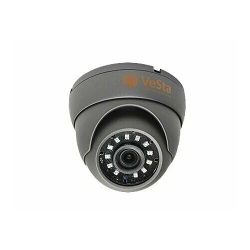 VeSta VC-G441 Антивандальная цифровая камера IP, 4 Мп (M106, f2.8, Титан, IR,), POE